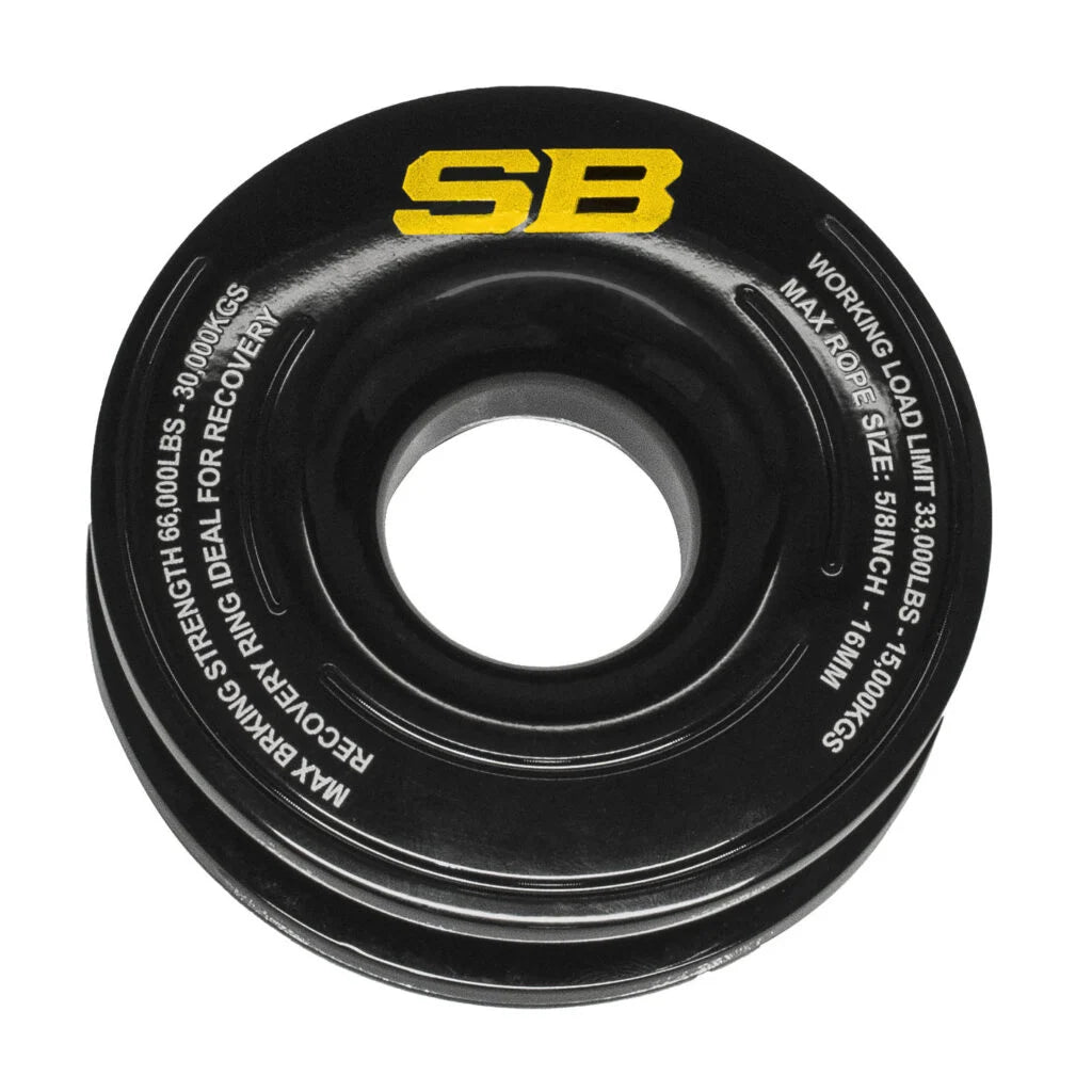 SMITTYBILT Soft Shackle w/ Recovery Ring – 33K Rating