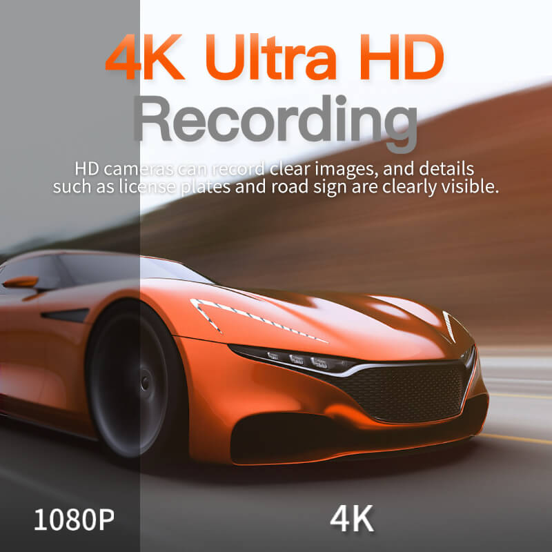 WOLFBOX D07 4k Dash Cam Front And Rear Car Camera camera WOLFBOX