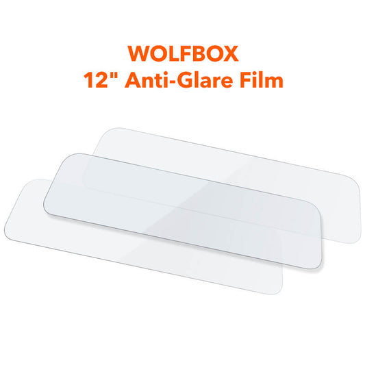 WOLFBOX 12inch Anti-Glare Film for Rear View Mirror Camera Accessory WOLFBOX