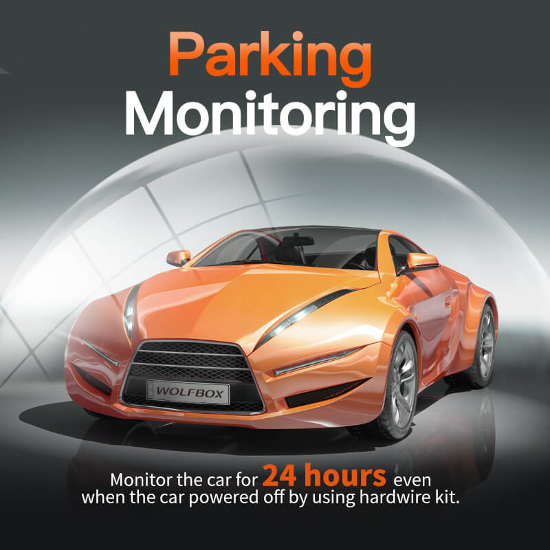 WOLFBOX D07 4k Dash Cam Front And Rear Car Camera camera WOLFBOX