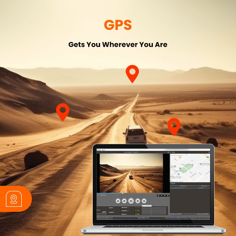 WOLFBOX G900 4K+2.5K Touch Screen Parking Monitoring Dash Cam Smart Mirror camera WOLFBOX