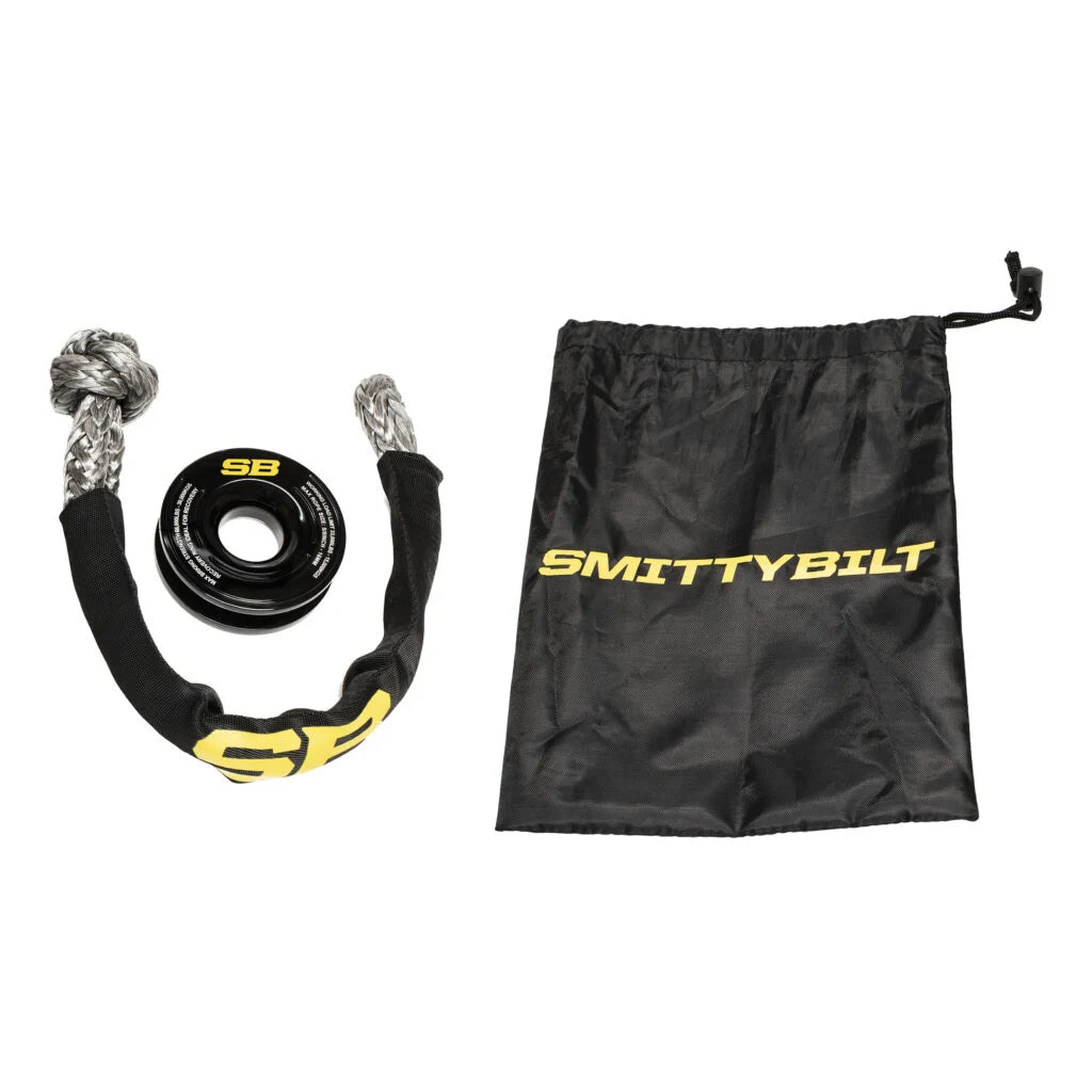 SMITTYBILT Soft Shackle w/ Recovery Ring – 33K Rating