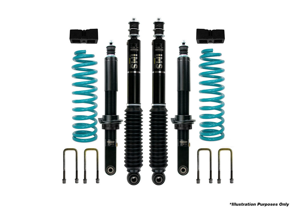 Dobinsons 1.5" to 3.0" IMS Suspension Kit for 2005 to 2023 Tacoma 4x4 Double Cabs Bed with Quickride Rear