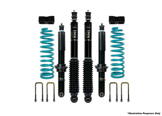 Dobinsons 1.5" to 3.0" IMS Suspension Kit for 2005 to 2023 Tacoma 4x4 Double Cabs Bed with Quickride Rear