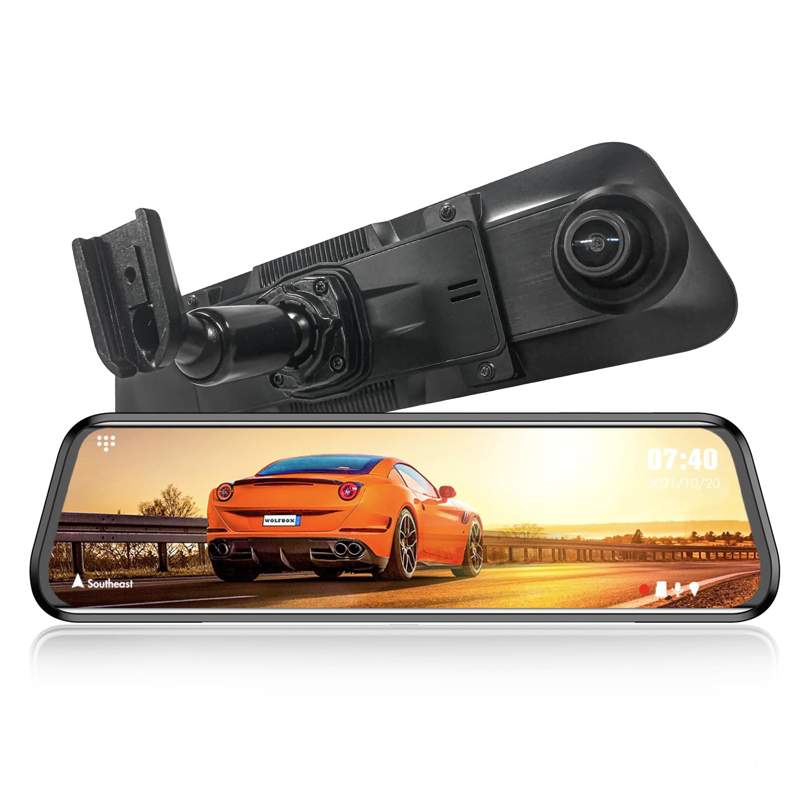 WOLFBOX OEM Bracket for Mirror Dash cam Accessory WOLFBOX   